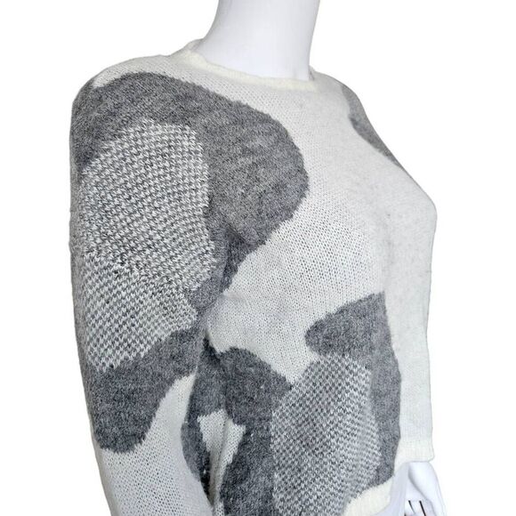 minimalist patterned knit sweater - Picture 3 of 7